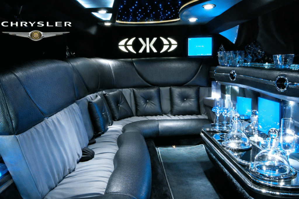 Chrysler 300C Lambodoors van binnenkant